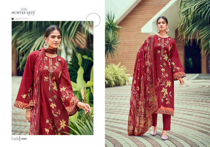 Layla By Mumtaz Arts Jam Satin Printed Salwar Kameez Wholesale Price In Surat